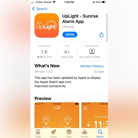 The Up Light bulb - Picture 4 of 4